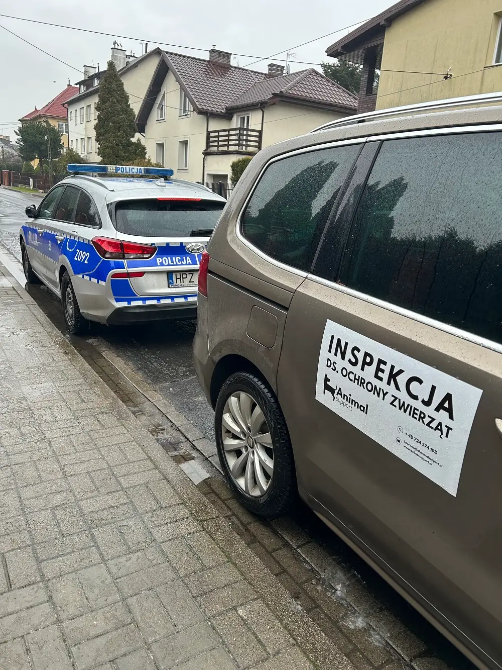 Interwencja - samochód inspektorski